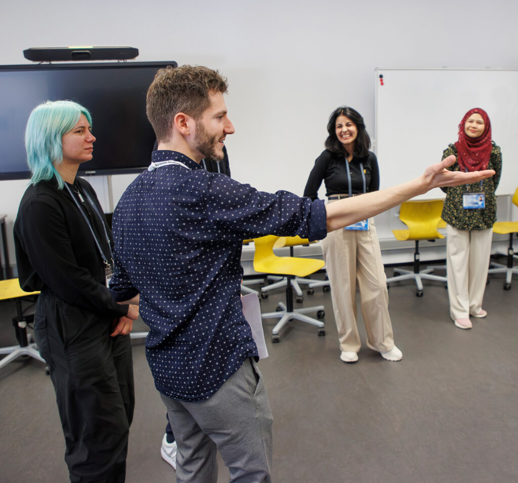 Improv workshop at the Heidelberg Laureate Forum 2025